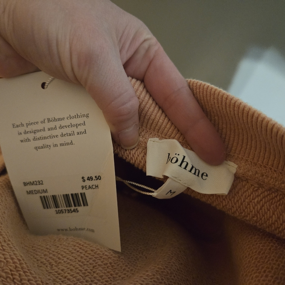 NWT Bohme Tie Back Crewneck - Picture 8 of 8